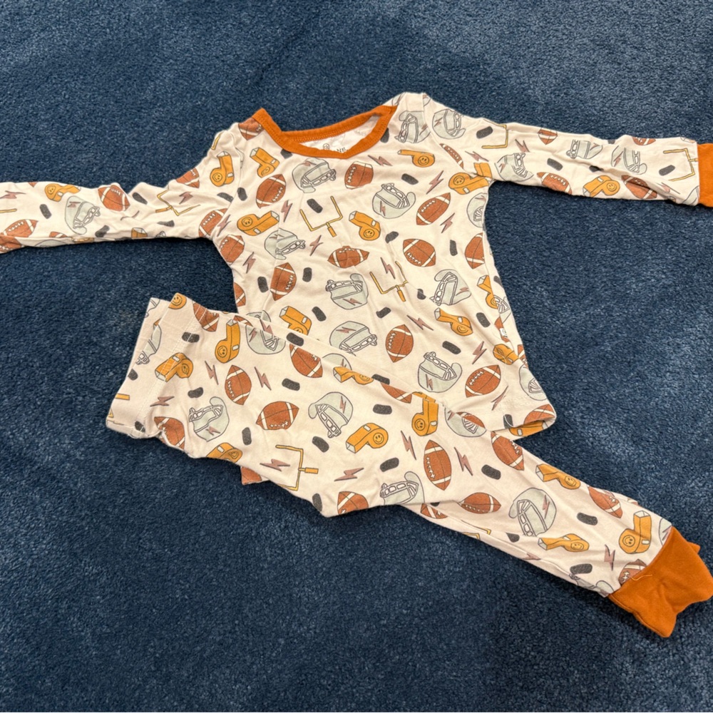 Caden Lane Sports Pajama Set
